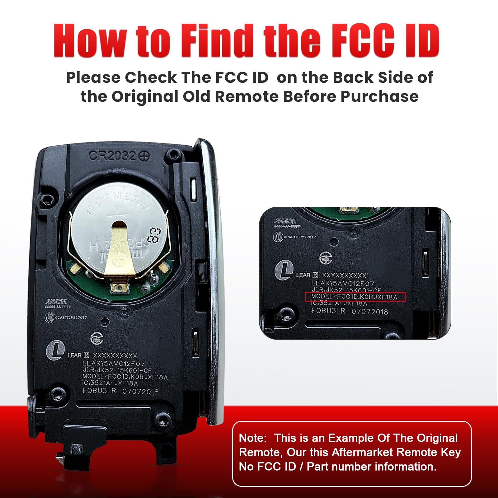 Amazon.com: Aichiyu Smart Remote Key Fob Replacement 5